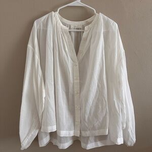 The Jane Blouse - size m - salt
